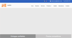 Desktop Screenshot of hultek.com.mx